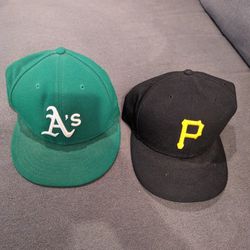 New Era Fitted Hat A's and Pirates