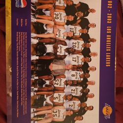 Autographed kobe bryant calendar.