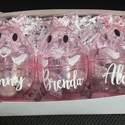 Personalized 4in Easter Bunny Egg