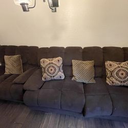 Brown Couch