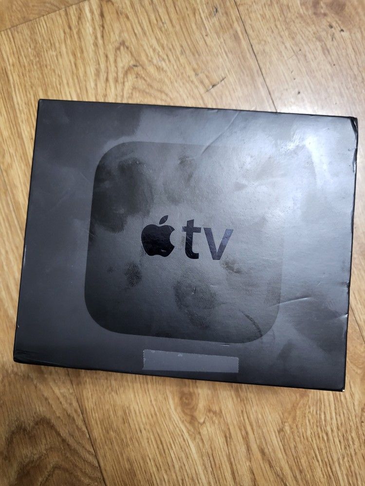 Apple TV - 64GB (4th Generation) - Black, Model:MLNC2LL/A, A1625. No remote. Power cord included but might not be original. Comes as shown in picture