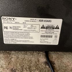 Sony Bravia 65 Inch Used TV 