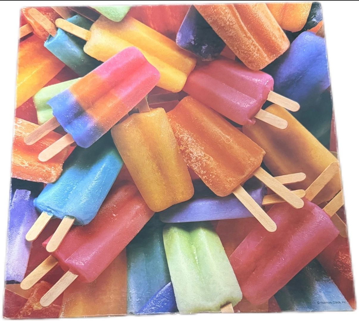 Springbok Puzzle Popsicles Summer on a Stick Vintage All 500+ Pcs Colorful