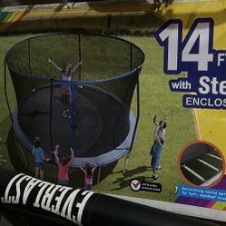 Trampoline 14ft Steel Flex Pro