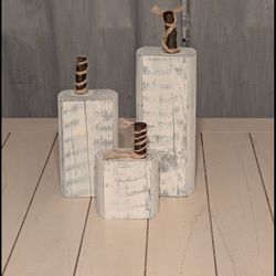 Rustic White Pumpkins