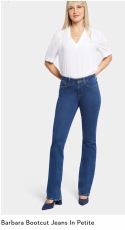 NWT NYDJ Barbara Bootcut Jeans Quinn Wash Petite Size 4P Lift Tuck PPRIBB8516