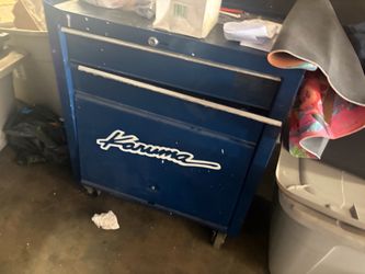 Karuma Blue Rolling Tool Cabinet