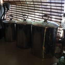 Princess House. Muy Antiguos Canisters.
