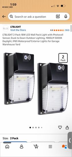LED wall lights