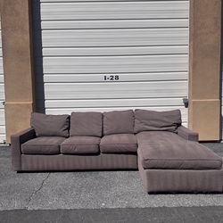 2PC Down Feather Sectional Couch Free Delivery 🚚
