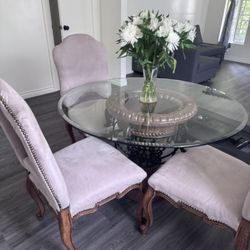Glass Dining Table 