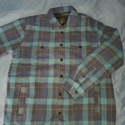 Dark Seas Flannel Size M