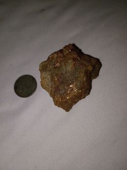 Quartz Specimen w/ visible gold! Pulled from Kings Mtn Historic Gold District