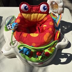 Fisher-Price Rainforest Jumparoo Baby Activity Center Frog Seat