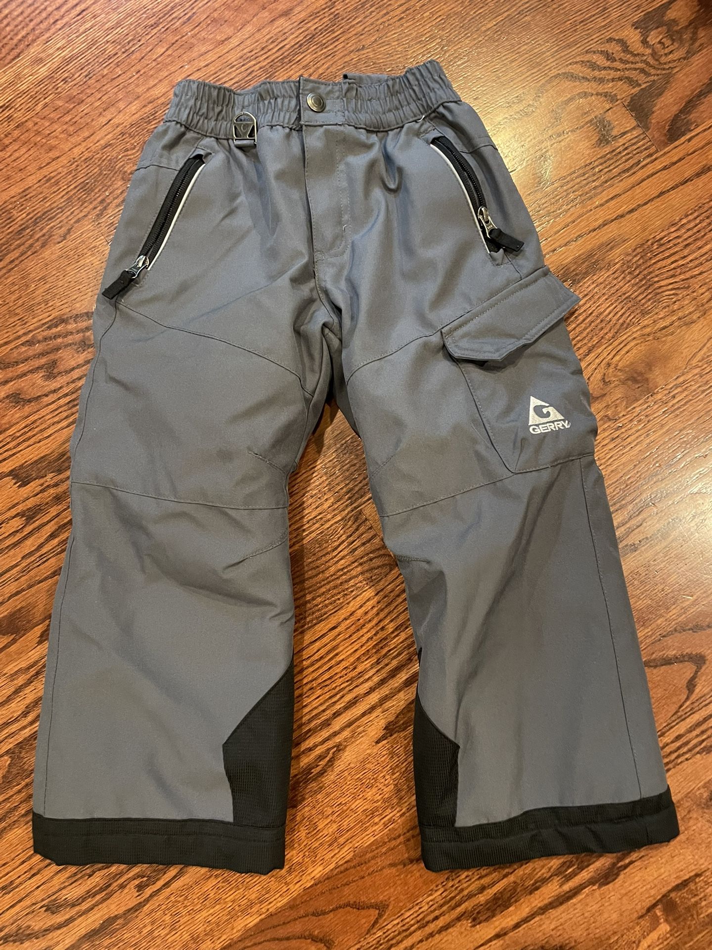 Gerry Snowboard Ski Snow Pants Youth XS 5/6, Dark Gray
