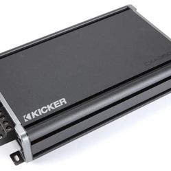 Kicker 46CXA360.4T CX Series 4-channel car amplifier — 65 watts RMS x 4