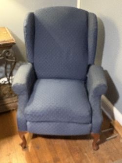 Ashley Furniture Blue Reclining Chair