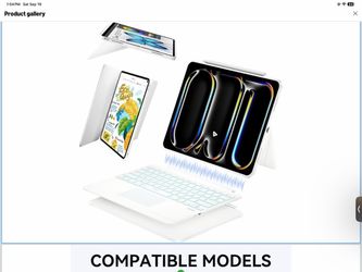 Keyboard case for iPad Pro 13 inch
