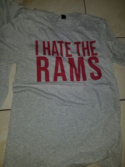 I hate the Rams shirt brand new Arizona Cardinals vs Los Angeles Rams