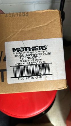Mothers California Gold Showtime Instant Detailer 24-Pack