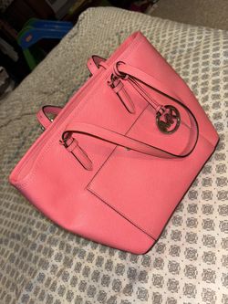 Vintage Rare 100% Leather Pink NW/O tags Michael Khors bag