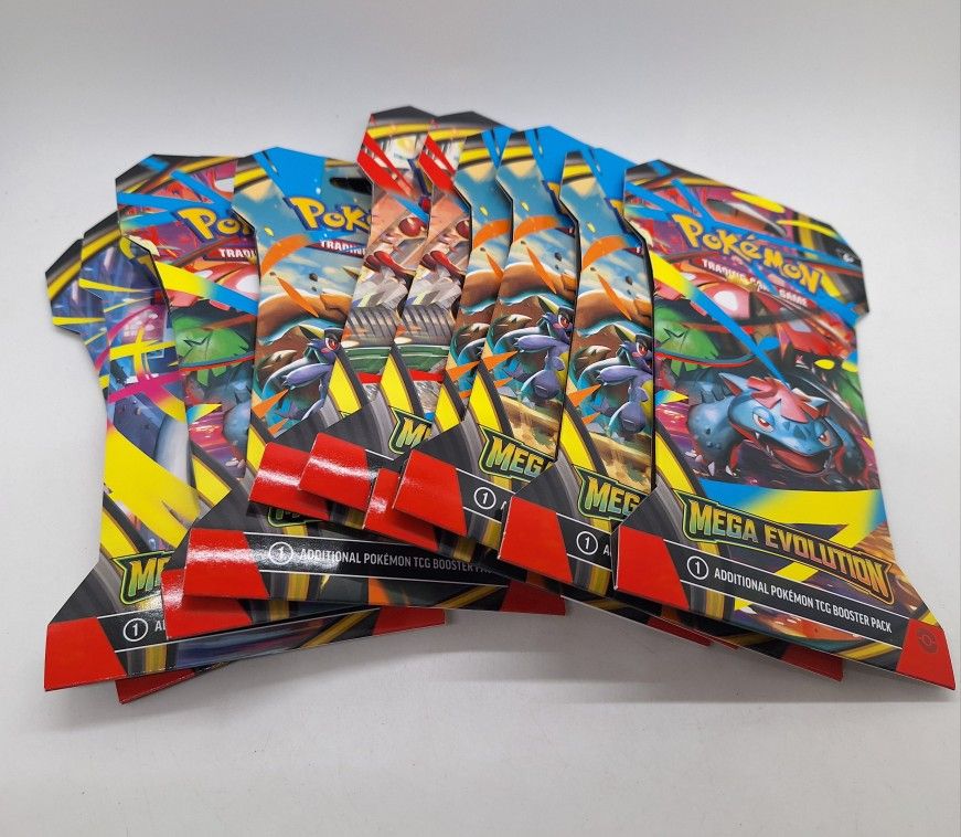Pokémon Mega Evolution TCG Booster Packs