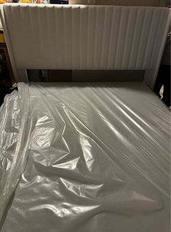 White Bed Frame- Queen