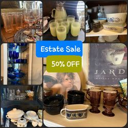 Address In Description- huge Estate sale