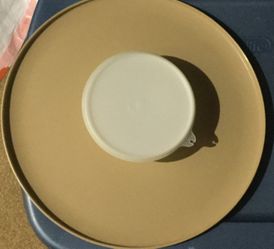 Vintage Tupperware tray/bowl set