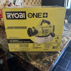 RYOBI - ONE+ 18V Cordless Electrostatic 0.5 Gal Sprayer with 2.0 Ah Battery and Charger - P2890 