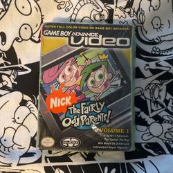 The Fairly Odd parents Volume 1 GBA Sealed New 