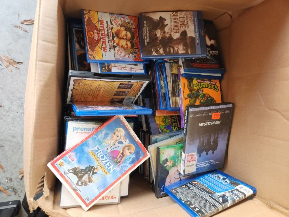 BLU RAY and DVD collection