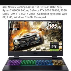 Acer Nitro 5 Gaming Laptop 3070 Ti