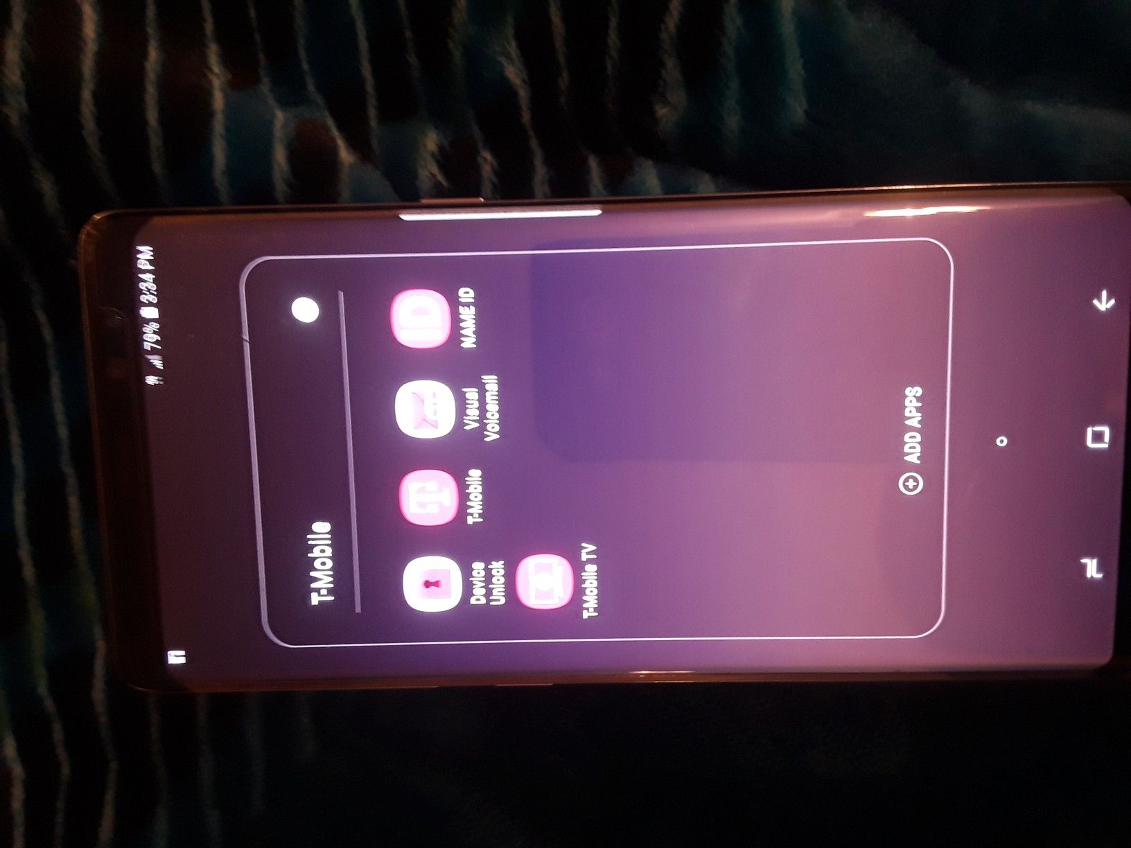 Note8 tmobile everything works fine only little cracks and the cornel