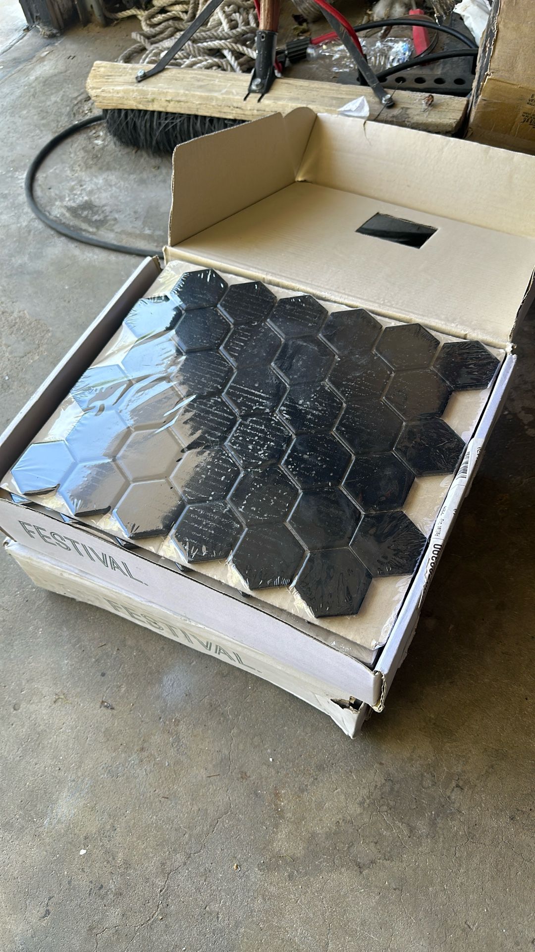 Festival Hexagon Tile.