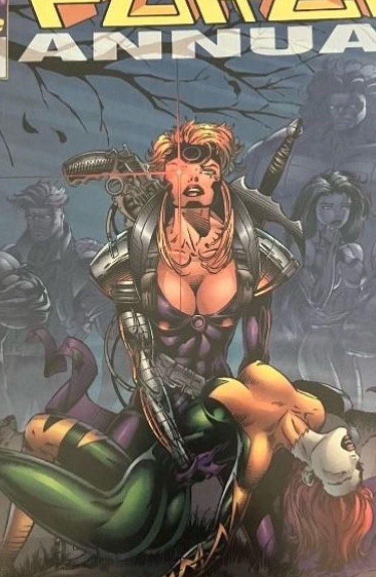1995-96 Cyber Force Comics Annuals