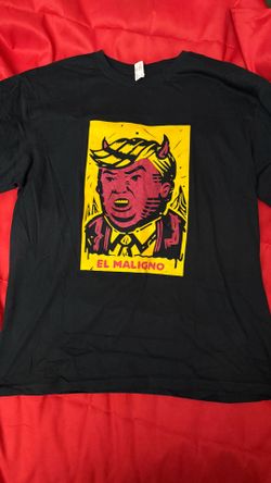 Donald Trump “ El Maligno “ Mexican Tee Men’s Large NEW