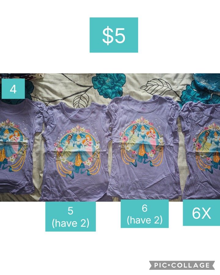 Girls T-shirts Princess