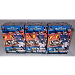 (3) 2021 Panini Prestige Football Blaster Boxes 3 Box Lot Brand New Factory Sealed NFL Cards Lawrence Fields RC ?