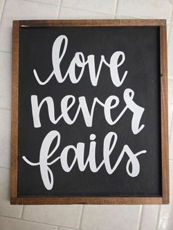 Wooden Wall Sign