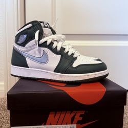 Jordan 1 Retro High - Gorge Green (GS) - Size 6.5