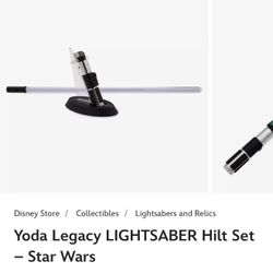 Yoda Legacy Light Saber. 