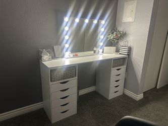 Vanity With Mirror
