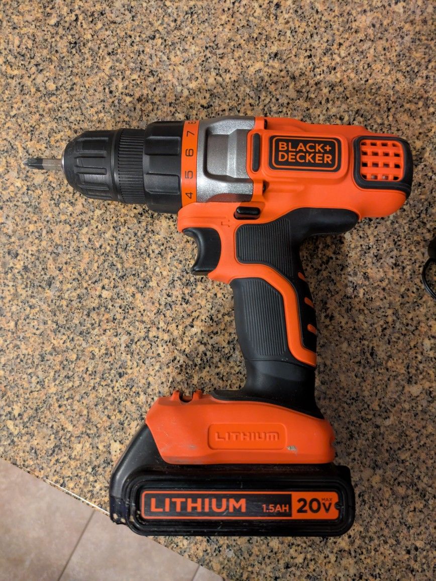 Black And Decker Drill 