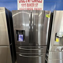 Cruz’s Appliances - 4 -Door French Door Refrigerator with FlexZone Drawer