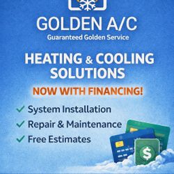 New Air Conditioner Heat Pump -Gas