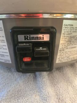 Rinnai Propane Rice Cooker