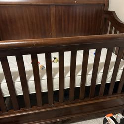 Crib and Changing Table