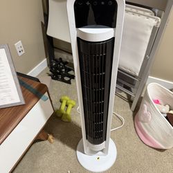 Tower Fan with Oscillation & Timer – Quiet & Powerful