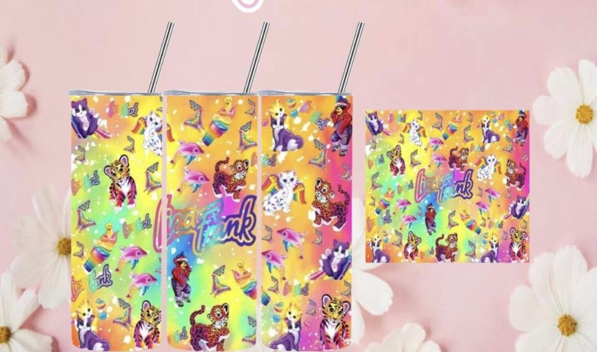 Lisa Frank Tumbler